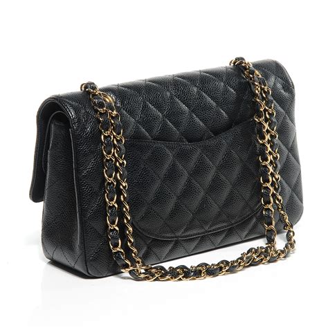 black caviar double flap bag replica|CHANEL Caviar Quilted Medium Double Flap Black.